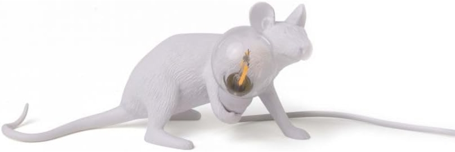 Seletti Mouse Lop LED Tischlampe liegend USB Bild 1