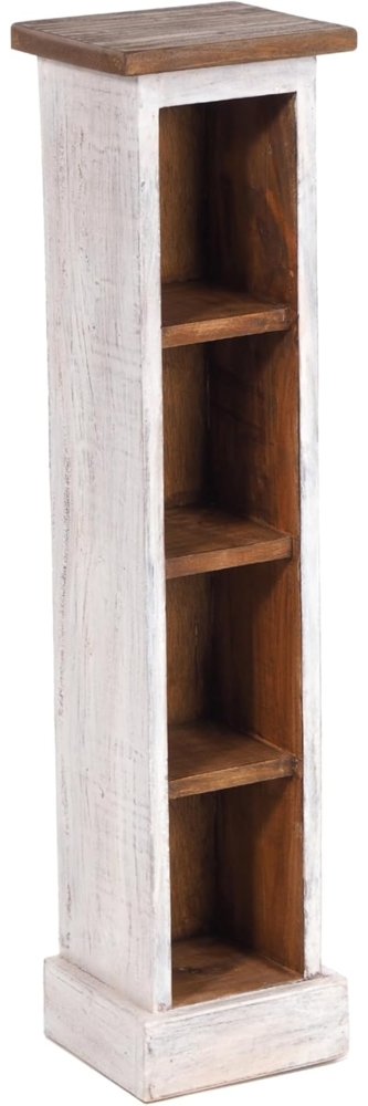 DESIGN DELIGHTS CD-Regal HOLZ CD REGAL "CD TOWER", 76cm(H), Holzregal, CD Rack mit 4 Fächern Bild 1