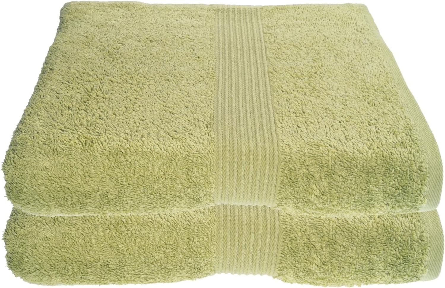 Julie Julsen Badetuch 2-Badetuch-Lindgrün-Badetuch 100 x 150 cm, Baumwolle (2-St) Bild 1