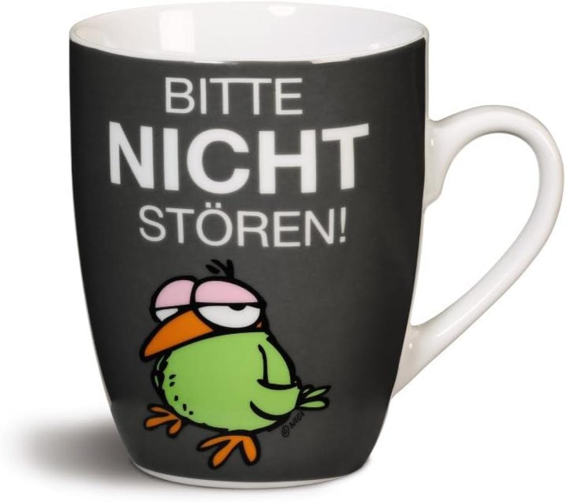 NICI Tasse Bitte Nicht Stören! Kaffeetasse, Becher, Vogel, Geschenk, Kaffeebecher, 270 ml, 40297 Bild 1