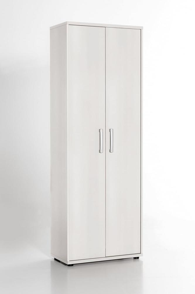 Möbelpartner Aktenschrank Lola 701351 lichtgrau, 65,1 x 34,5 x 182,4 cm Bild 1