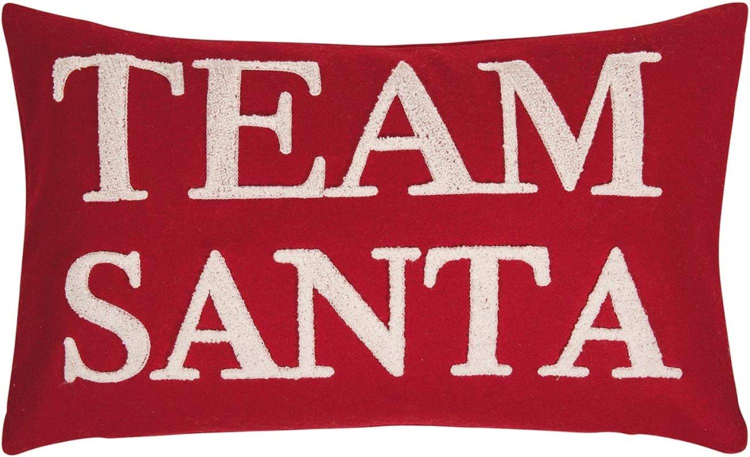 Pad Kissenhülle 30x50 cm Team Santa red 60% Wolle 40% Polyester Bild 1