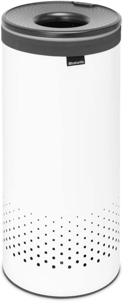 Brabantia Wäschekorb, 35 L dunkelgrau / weiss Bild 1