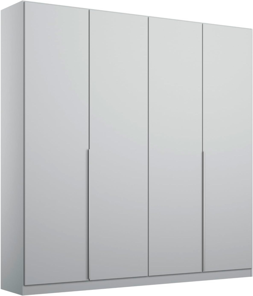Rauch Möbel Alabama Drehtürenschrank Schrank Kleiderschrank Seidengrau, 4-türig, Inklusive Zubehörpaket Classic, 2 Kleiderstangen, 5 Einlegeböden, BxHxT 181 x 210 x 54 cm Bild 1