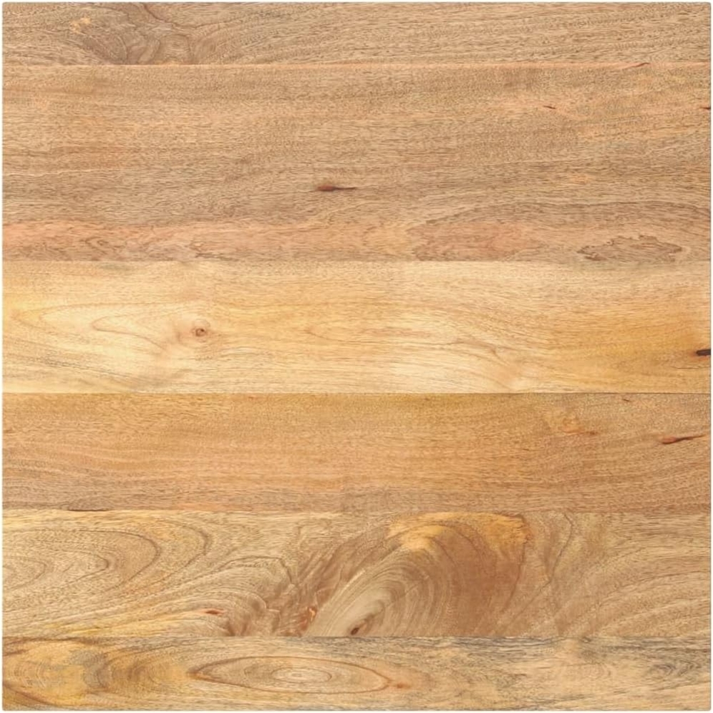 vidaXL Tischplatte 90x90x3,8 cm Quadratisch Massivholz Mango 371549 Bild 1