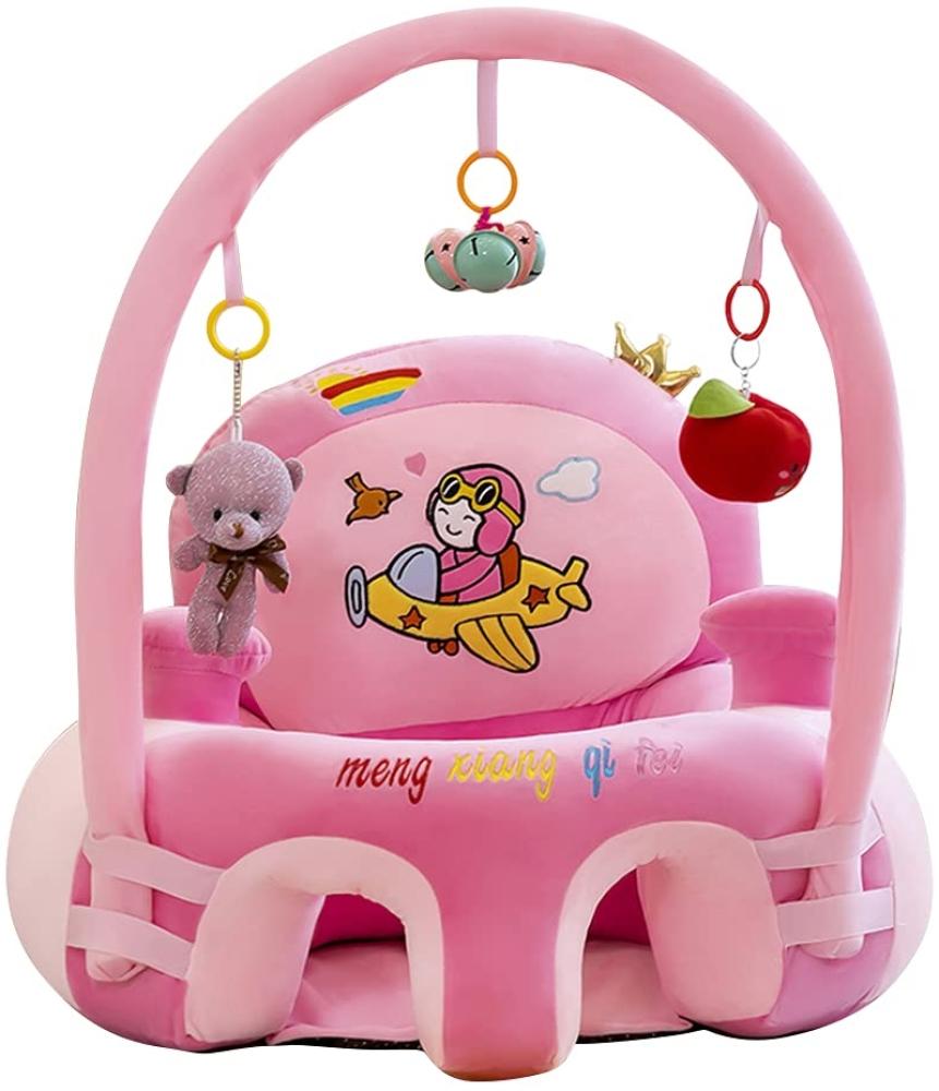 Cartoon Baby Plüsch Stuhl Sofa Infant Learning Sitz Stuhl Baby Spielzeug Support Sitz Training Stützfütterung keine Füllung (U) Bild 1