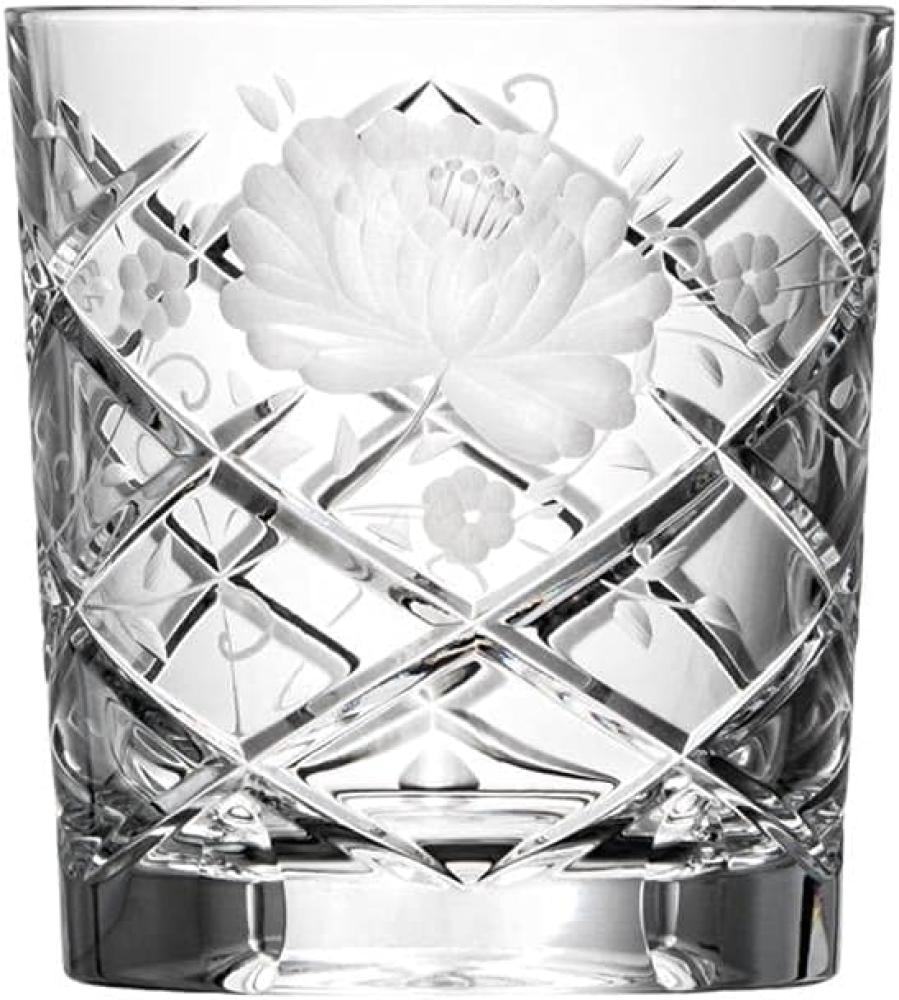 Whiskyglas Kristall Sunrose clear (9,3 cm) Bild 1