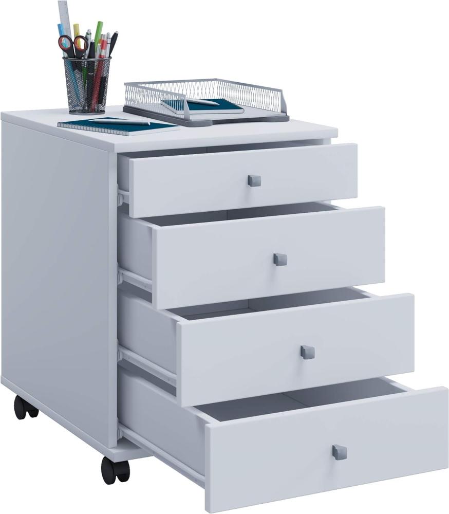 VCM Rollcontainer Lona Maxi Weiß Bild 1