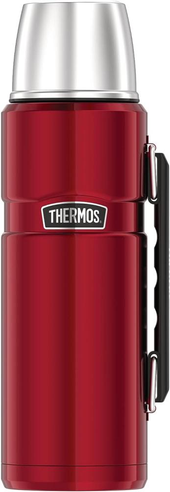 Thermos Isolierflasche 'King', 1, 2 L, rot Bild 1