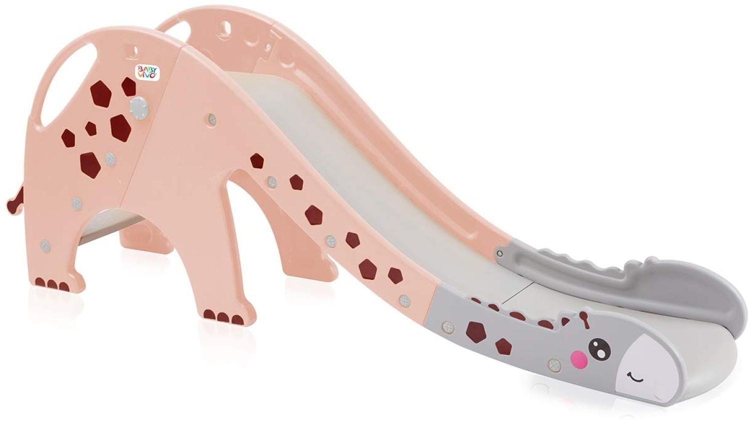 Baby Vivo Rutsche / Kinderrutsche - Giraffe in Pink Bild 1