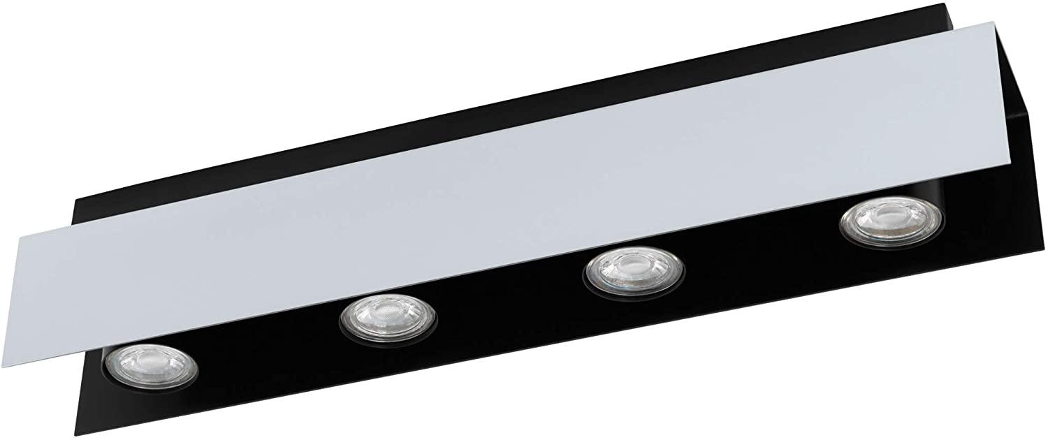 Eglo 97397 LED Deckenleuchte VISERBA weiß-aluminium, schwarz L:55cm B:8,5cm H:11,5cm Bild 1