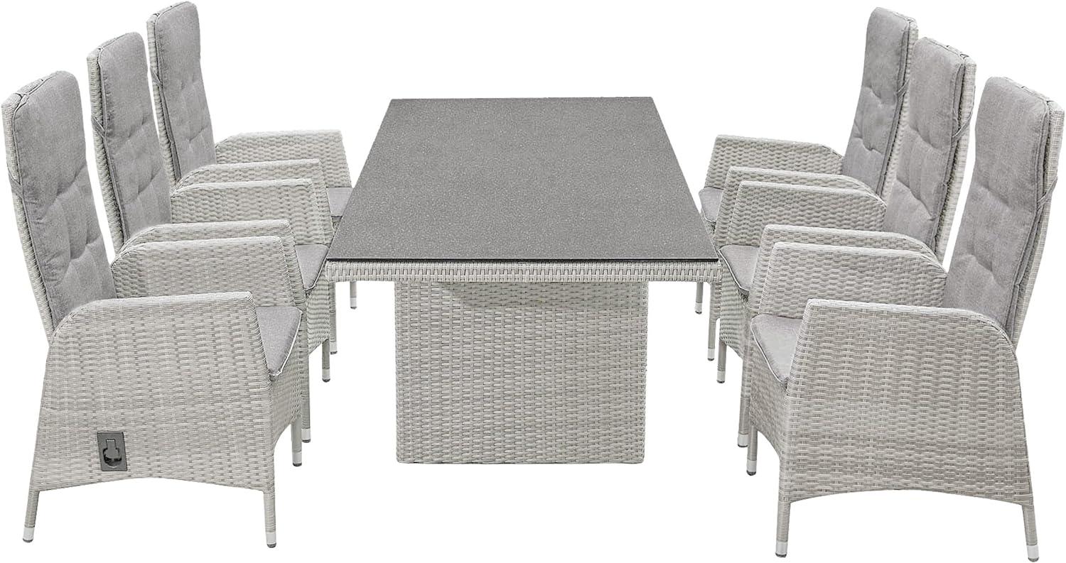 LC Garden Roma natur Dining Set I 220cm Bild 1