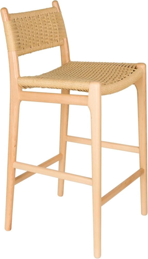 Barhocker Cecile Natural | Vintage-Design für Küche & Bar Bild 1