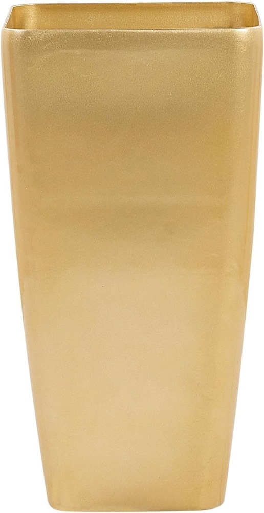 Blumentopf gold rechteckig 40 x 40 x 76 cm MODI Bild 1