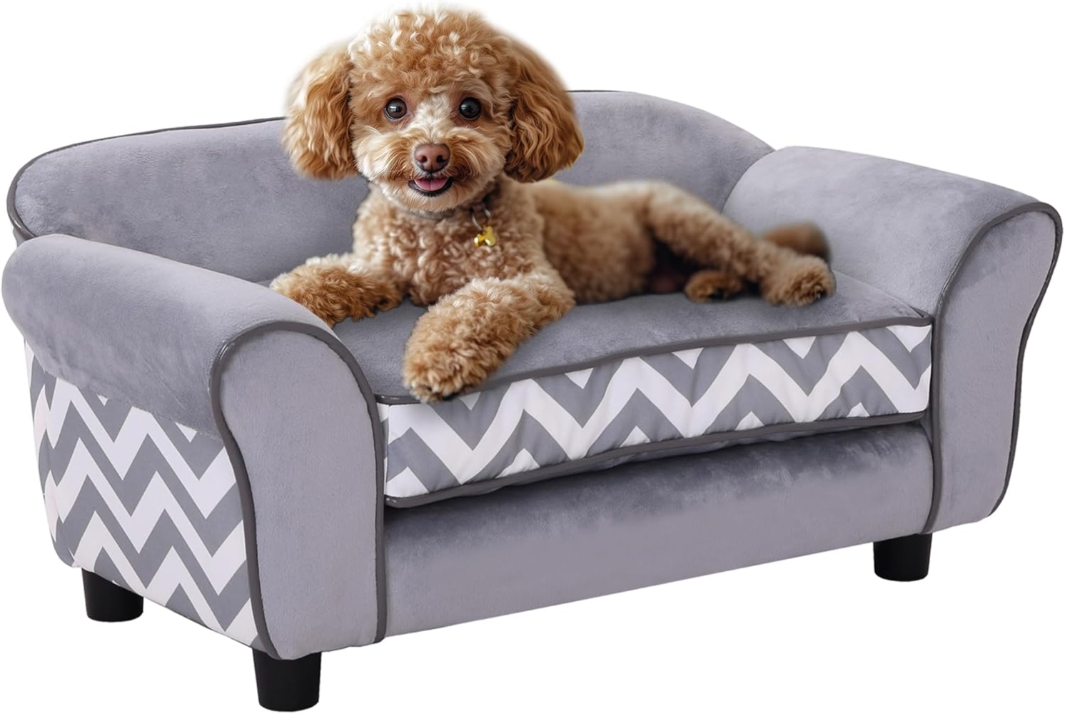 PawHut Tierbett Hundesofa Bild 1