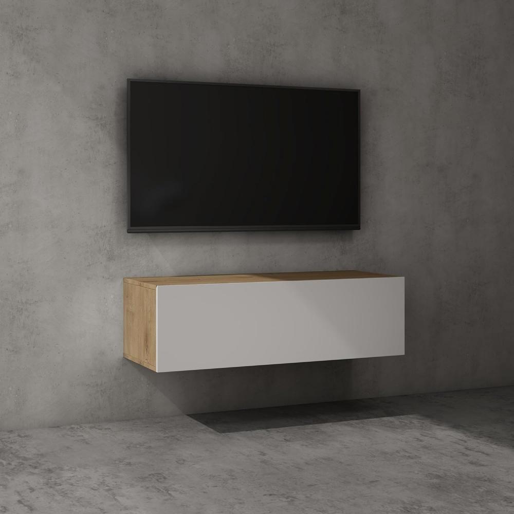 doporro Lowboard TV Schrank Wohnzimmer Fernsehtisch TV-Tisch Modern TV-Lowboard F02 Bild 1