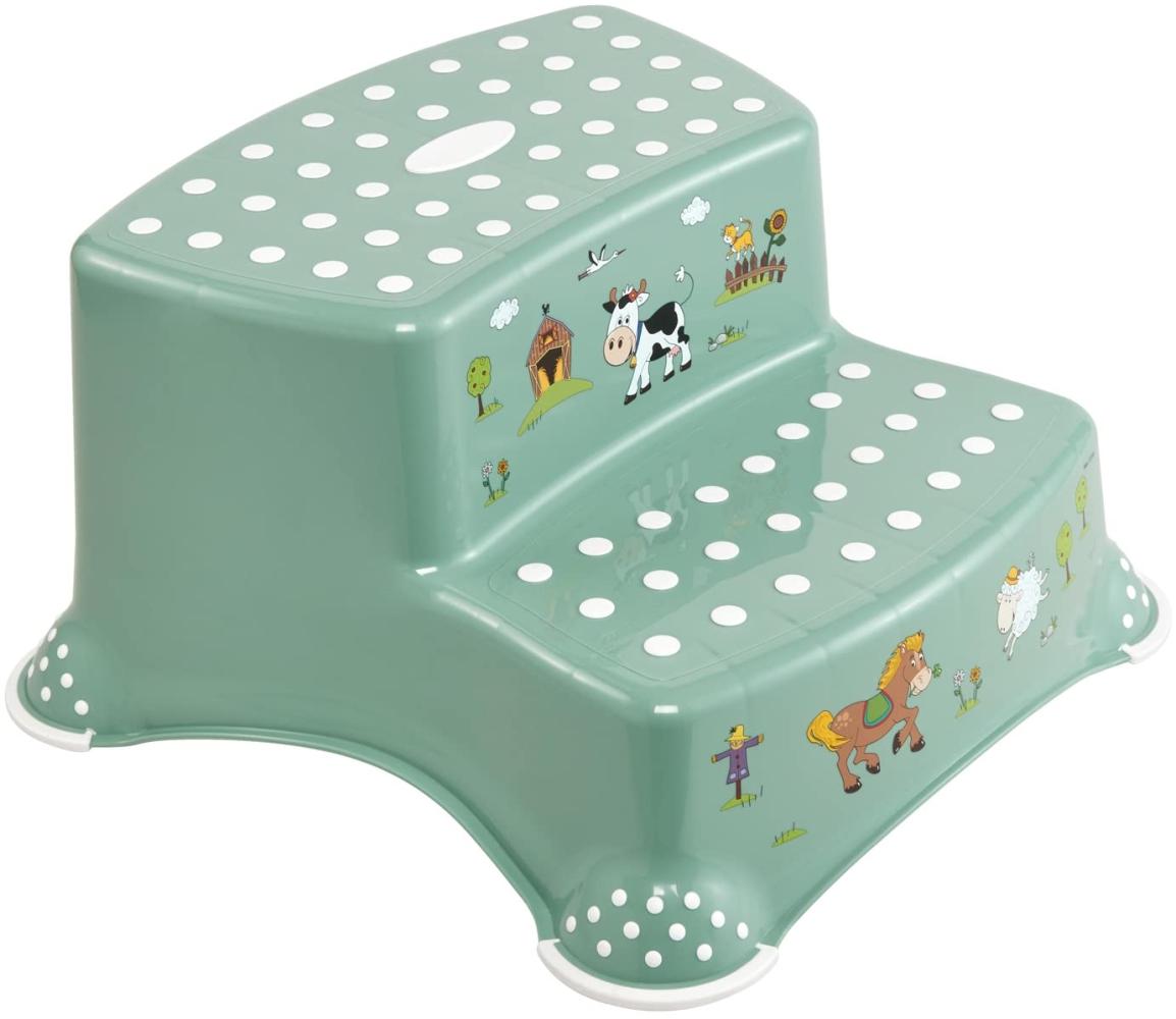 KEEEPER Tritthocker 2stufig Farm nordic green 629508 Bild 1