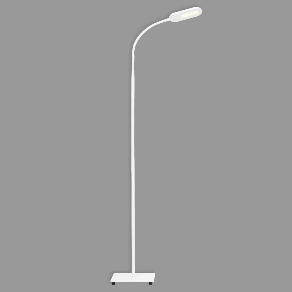 Briloner Leuchten LED Stehleuchte, Stehlampe dimmbar, Farbtemperatursteuerung, 8 Watt, 600 Lumen, Weiß, 8 W Bild 1