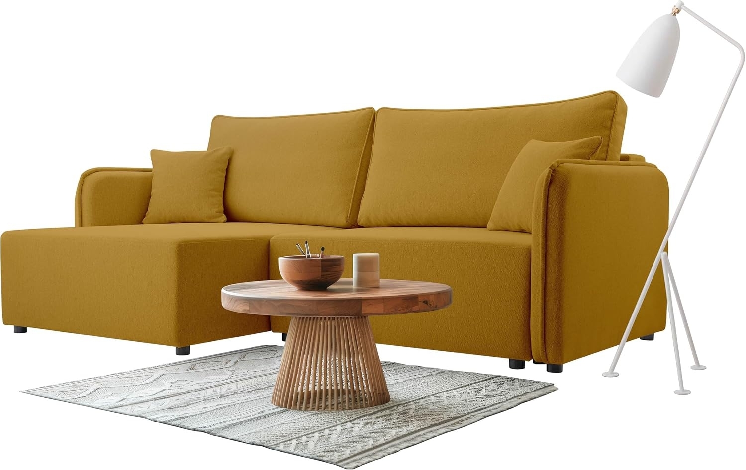 Ecksofa Maylana (Farbe: Velo 626, Seite: Links) Bild 1