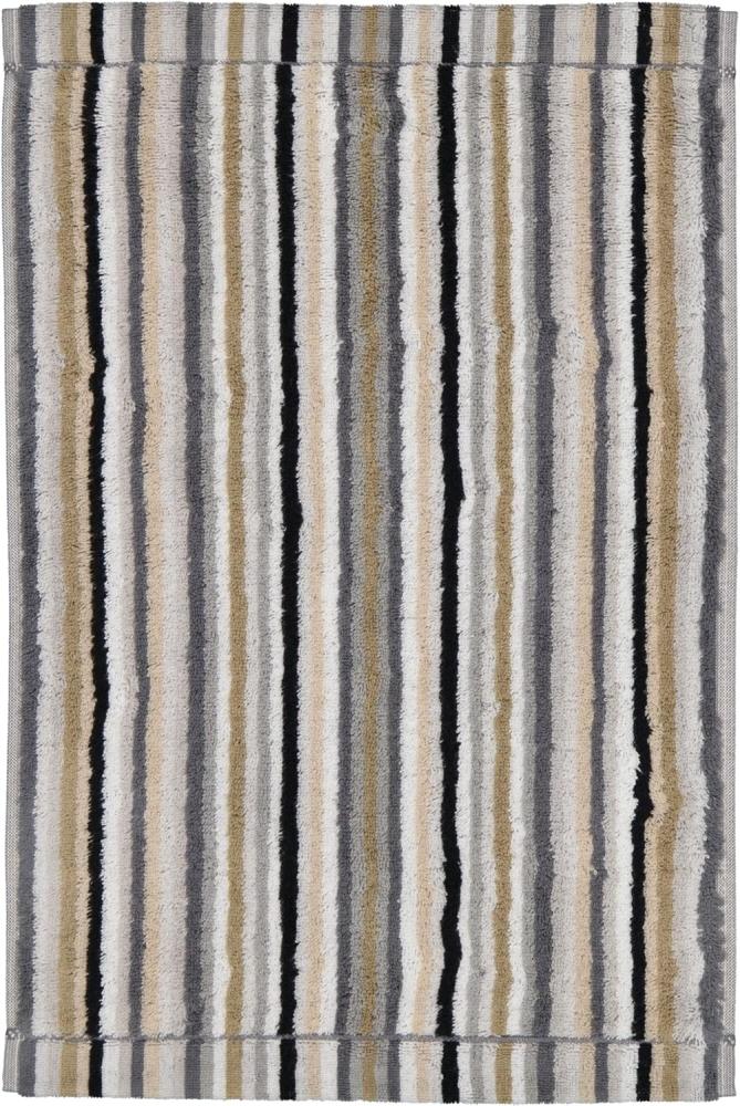 CAWÖ Gästetuch - C Life Style Stripes, Walkfrottier Beige 30x50cm Bild 1