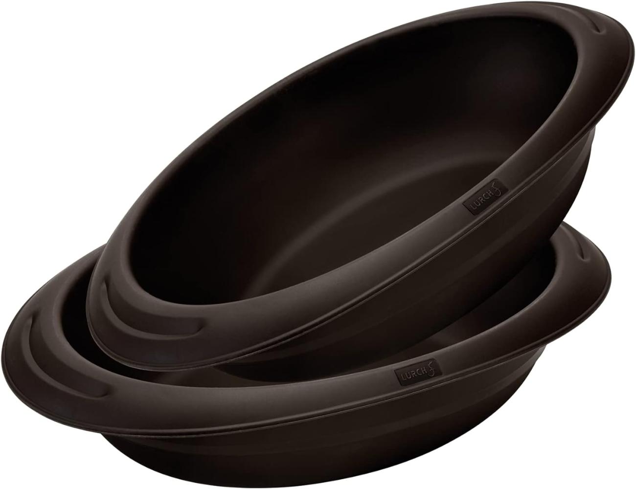 Lurch 585034 FlexiForm Oval/Brotbackform zum Backen unterschiedlichster Brotsorten aus 100% BPA-freiem Premium-Platin-Silikon 24x18cm braun Bild 1