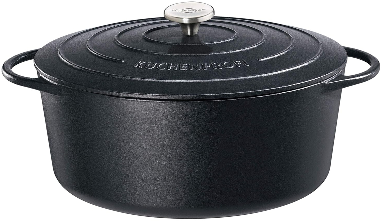 Bratentopf oval, 31 cm classic black Bild 1