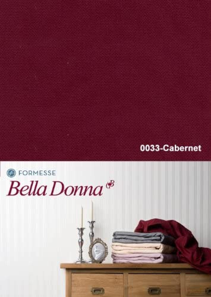 Formesse Bella-Donna Jersey Spannbettlaken|120x200 - 130x220 cm| cabernet Bild 1