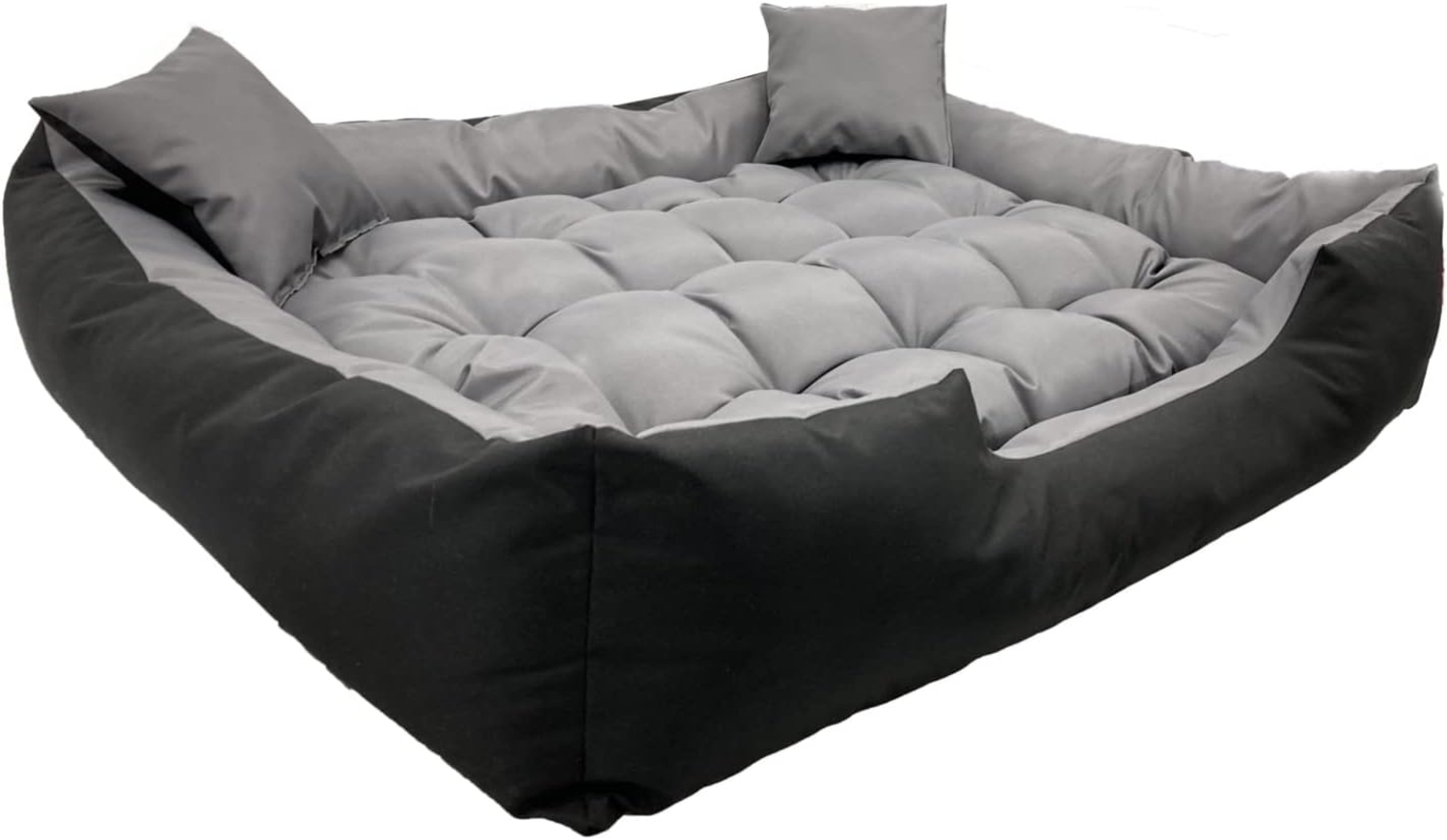 AIO Tierbett ECCO130/105, Hunde- und Katzenbett mit Kissen Außenmaße: 130x105 cm Bild 1