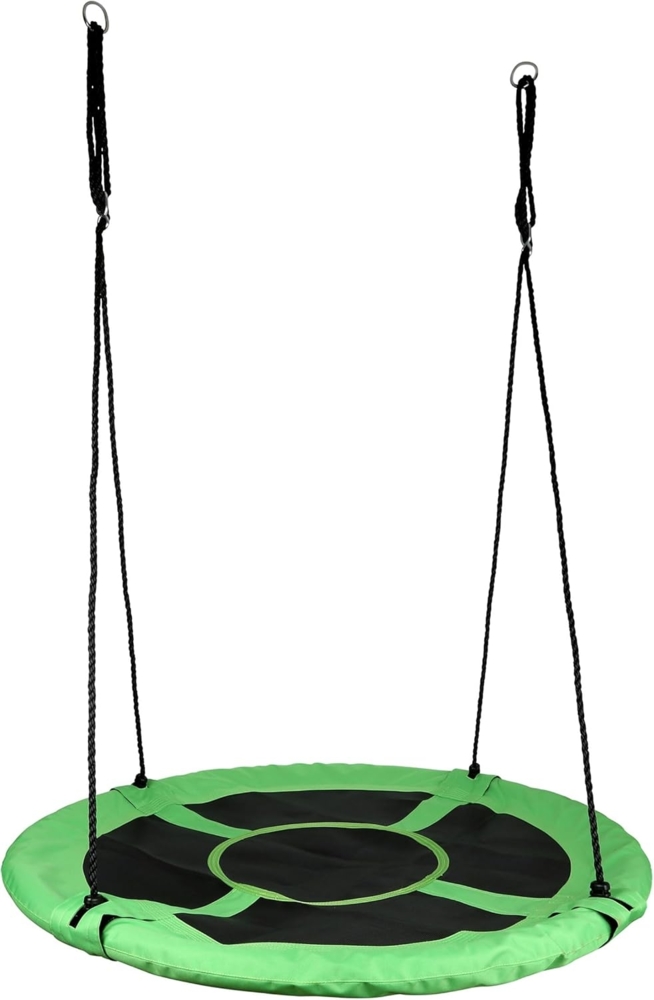 Small Foot 12002 Nestschaukel XL, extra groß, aus wetterbeständigem und strapazierfähigem Material, mit Aufhängesystem Spielzeug, Mehrfarbig Bild 1