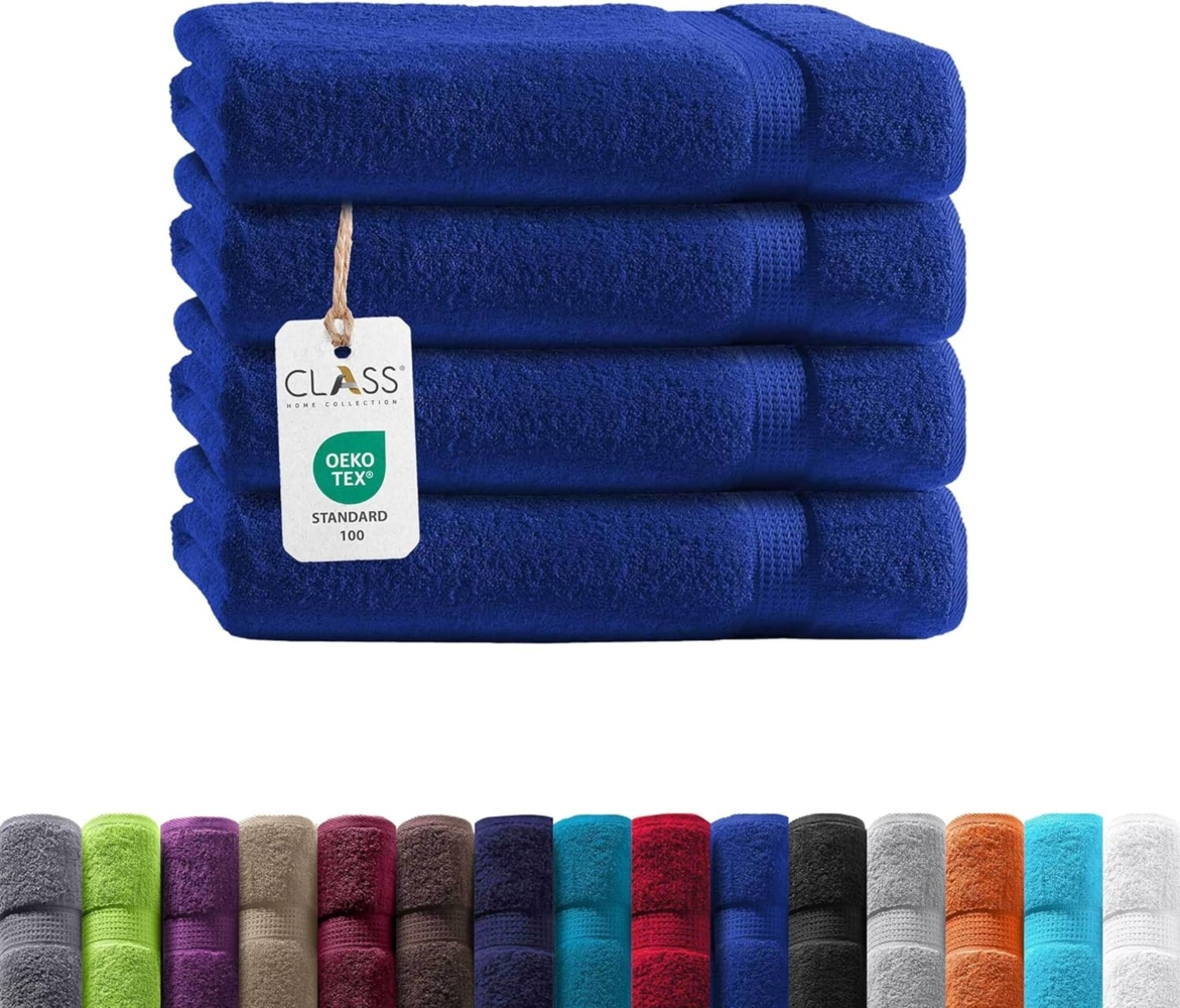 TRENDBUY24 Handtuch Set Handtücher Duschtücher Gästetücher Baumwolle Frottee Premium 4er Set, 100% Baumwolle (4-St), Duschtuch Bild 1