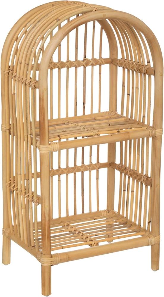 Bücherregal aus Rattan, 76 cm Bild 1