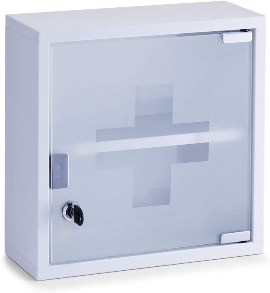 ZELLER Medizinschrank, Edelstahl, Motiv: Kreuz klein Bild 1
