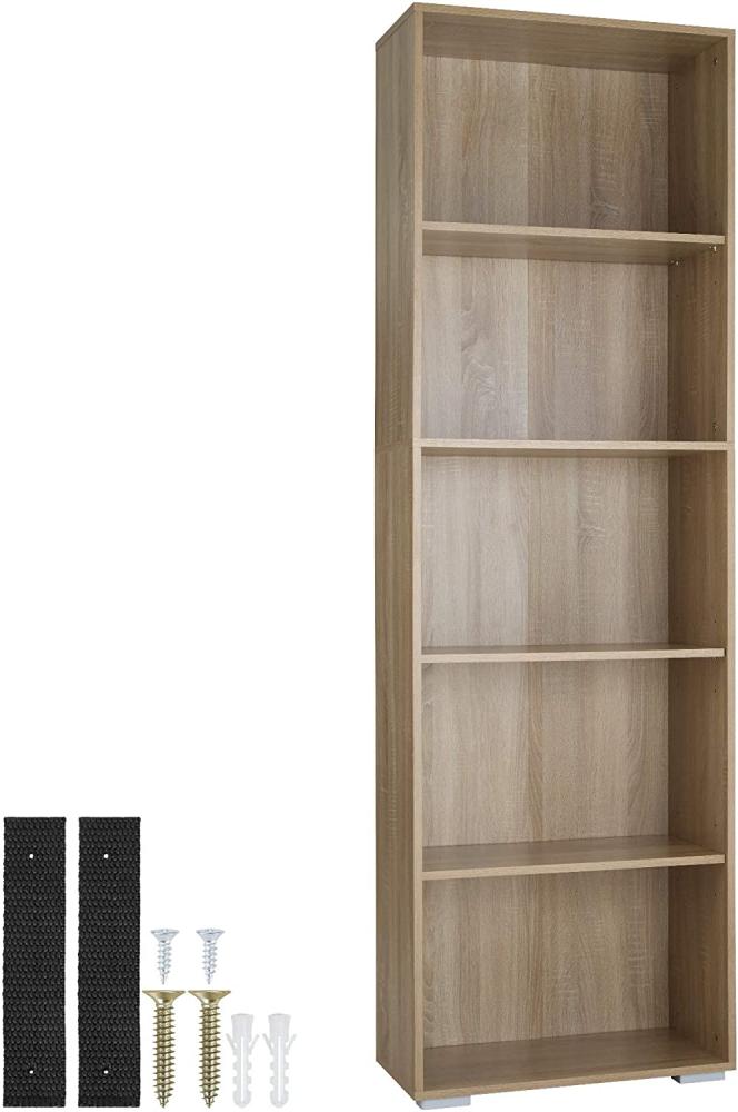 tectake Bücherregal Lexi, Einzelstück, MDF Bild 1