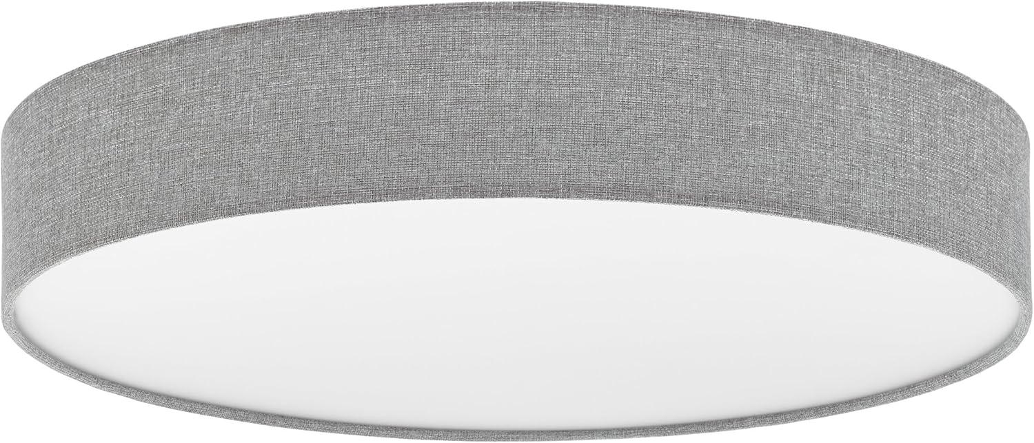 Eglo 97779 LED Deckenleuchte ROMAO grau Ø57cm H:12cm 3000-5000K mit Fernbedienung Bild 1