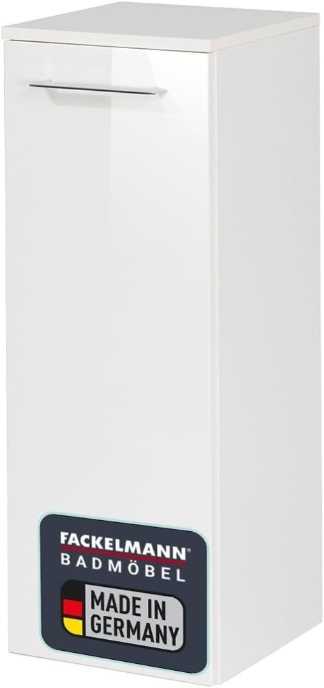 Fackelmann B.PERFEKT Midischrank 31 cm breit, Weiß Bild 1