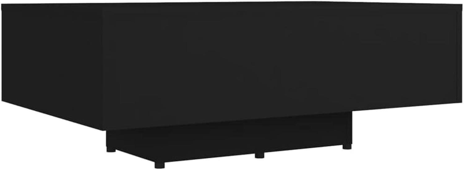 vidaXL Couchtisch Schwarz 85 x 55 x 31 cm Spanplatte Bild 1