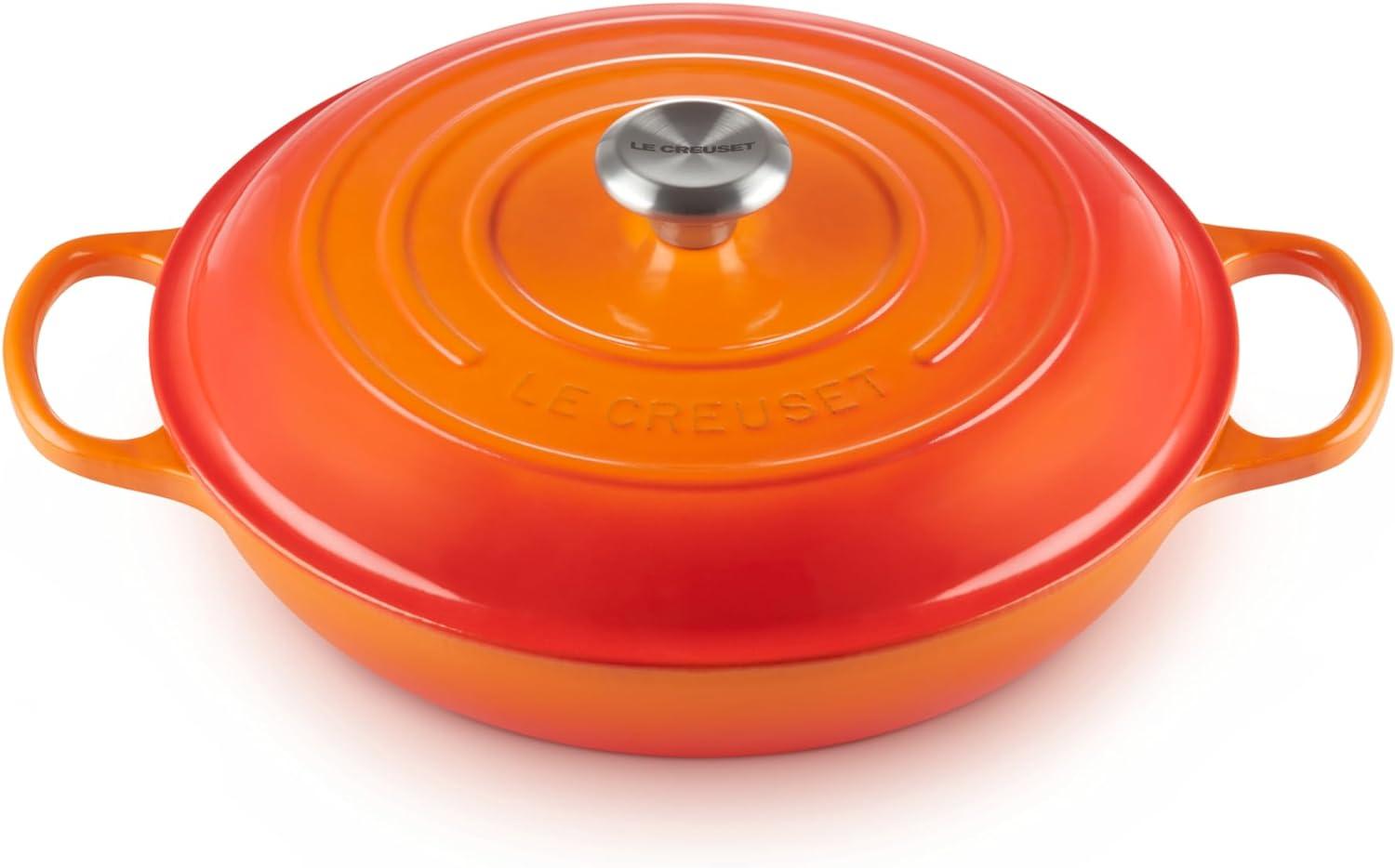 Le Creuset Signature Gourmet-Profitopf 30 cm, Ofenrot Bild 1