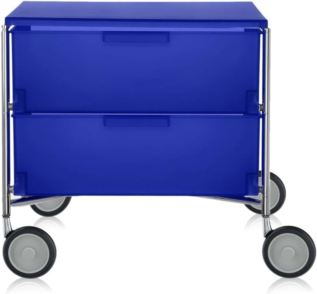 Kartell Mobil, Plastik, blau, 47.5 x 48 x 49 cm Bild 1