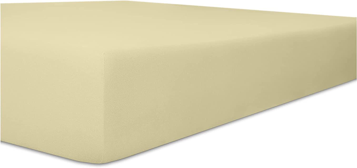 Kneer Qualität 22 Vario-Stretch Topper-Spannbetttuch 200 x 220 x 4-12cm 15 natur Bild 1