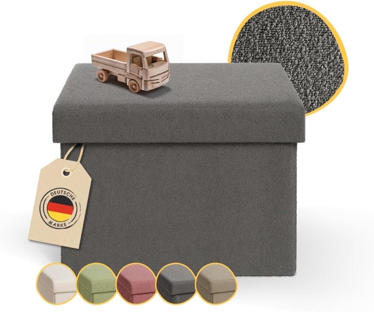 Laleni Sitztruhe Sitzbank mit Stauraum geräumig, Aufbewahrungsbox mit Deckel Bild 1