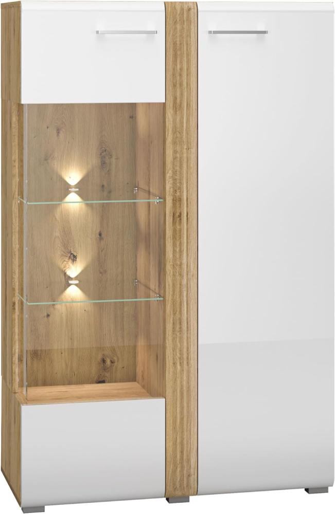 Stauraumvitrine ADAGIO Vitrine 92x42x143 cm 2türig Bild 1