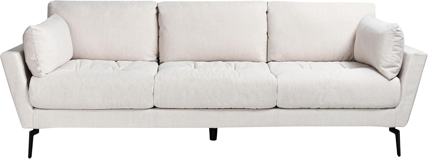 4-Sitzer Sofa Stoff hellbeige NENOLA Bild 1