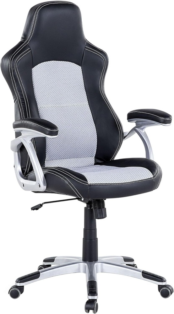 Bürostuhl schwarz / grau höhenverstellbar EXPLORER Bild 1