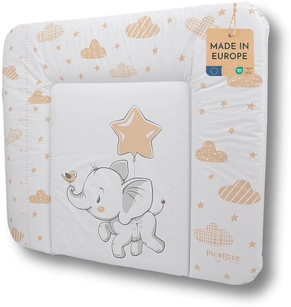 Pic Bear 'Honey' weiche Wickelauflage, 85x72 cm, Babyfant Bild 1