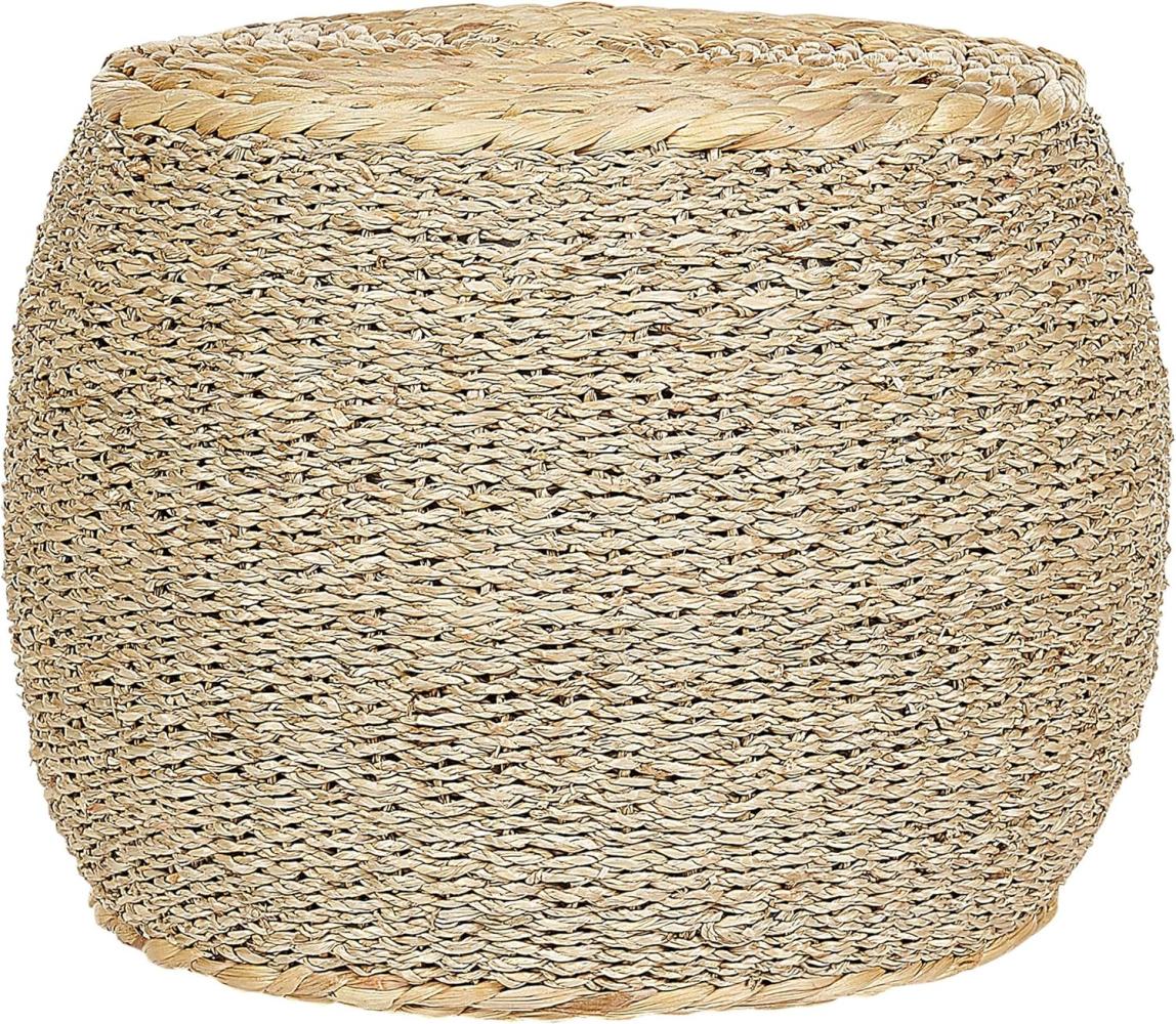 Pouf HAIPHONG Beige 40 cm 40 cm Bild 1