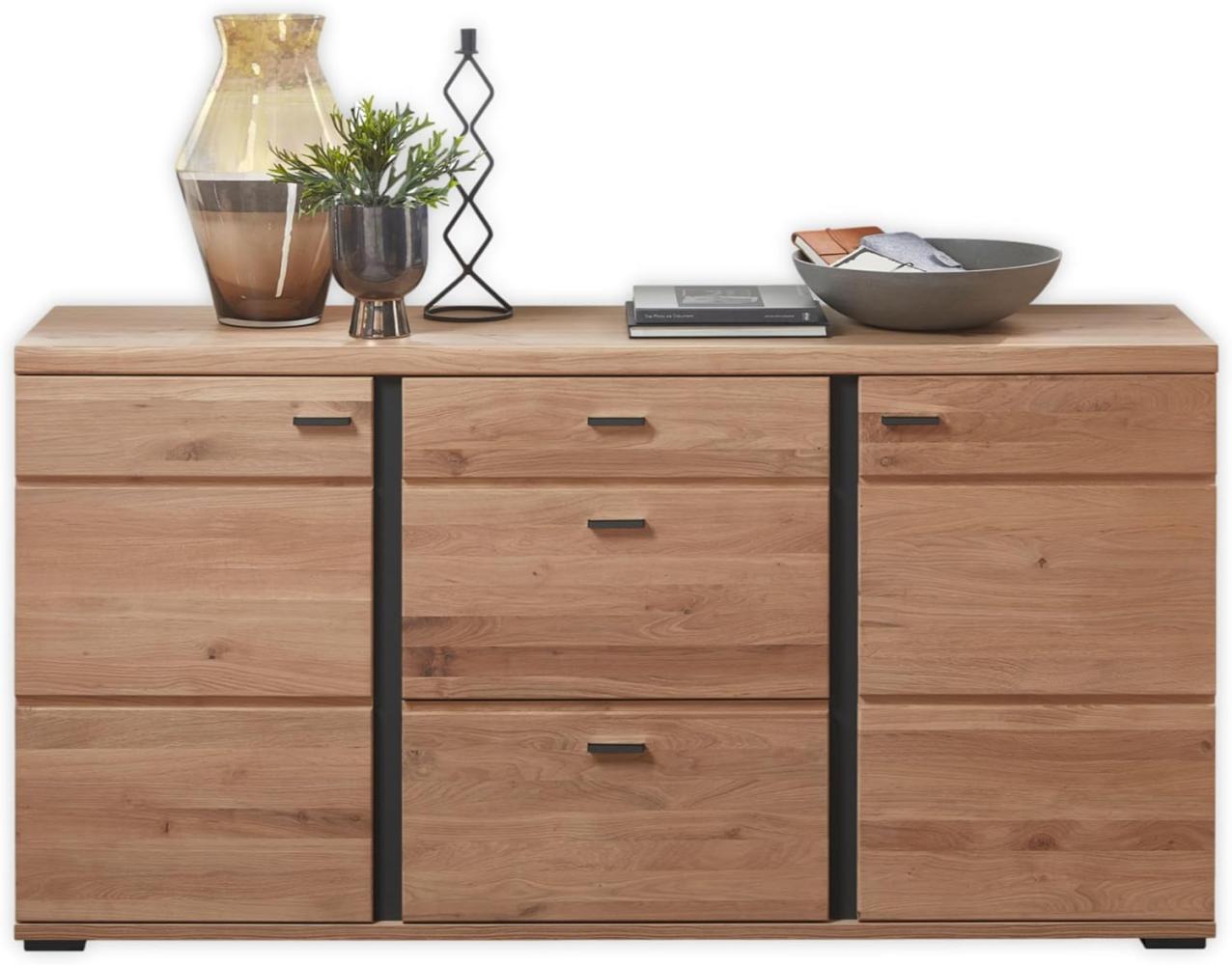 Sideboard Eiche teilmassiv 170 cm Davos Bild 1