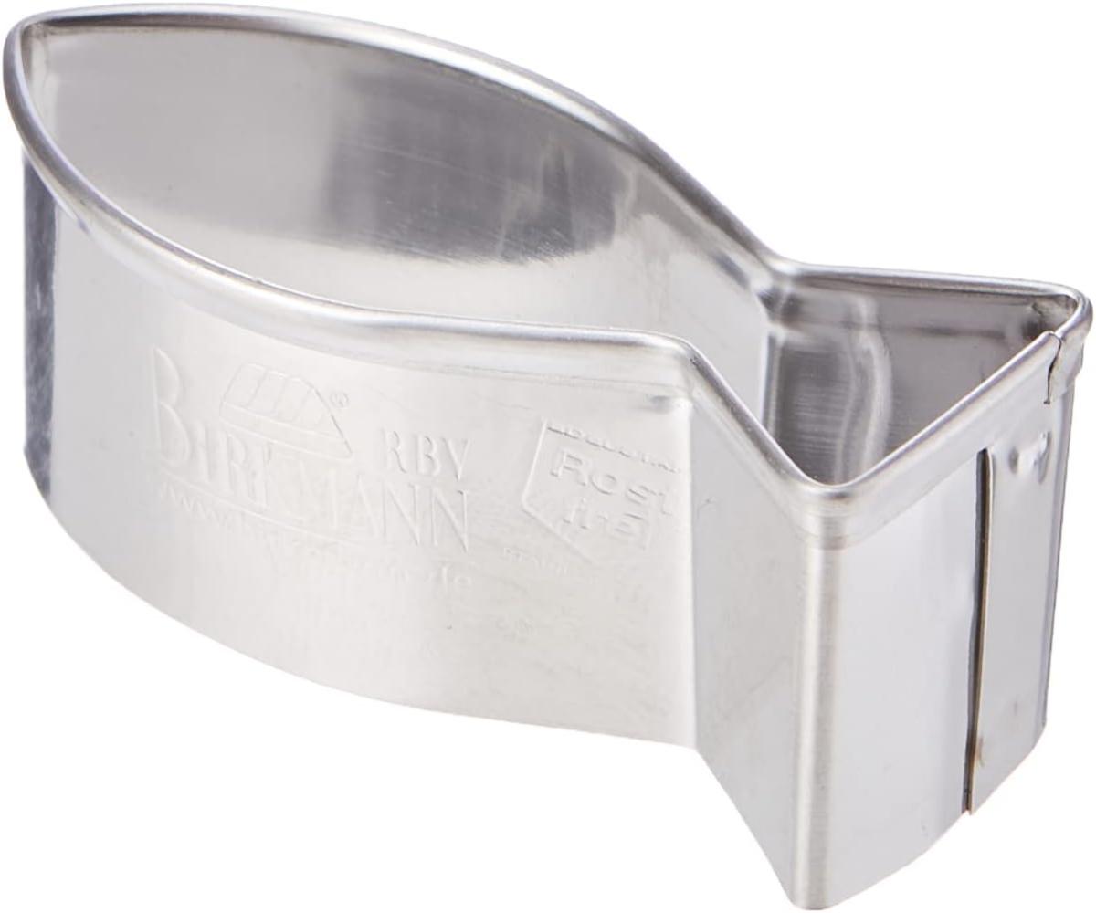 Birkmann Ausstechform Christenfisch, Ausstecher, Plätzchenform, Keks, Plätzchen, Edelstahl, 5 cm, 191075 Bild 1