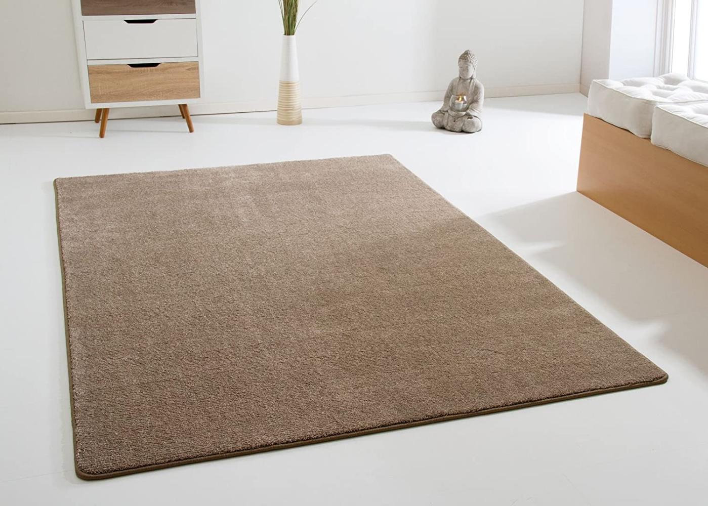 Designerteppich Oxford, Farbe: braun, Größe: 300x400 cm Bild 1