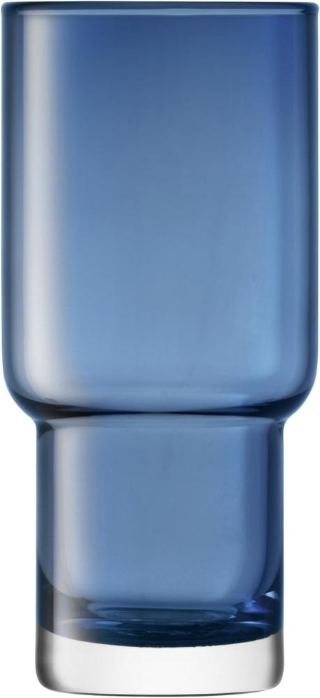 LSA International 390 ml Utility Highball Saphir, Blau, 8,2 x 8,2 x 15 cm Bild 1