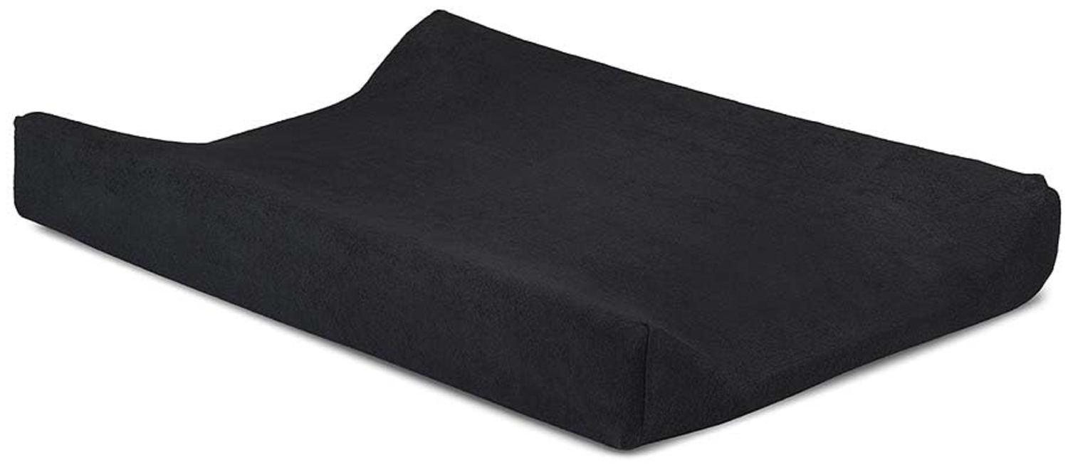 Jollein 550-503-00021 Wickelunterlage Frottee 50x70 cm schwarz, schwarz, 275 g Bild 1